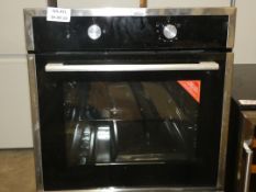 Fully Integrated Black And Stainless Steel Gas Oven (Viewing/Appraisals Highly Recommended)
