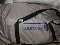 Bagged Aero Bed Original Inflatable Air Mattress RRP£120.0 (Viewing/Appraisals Highly Recommended)