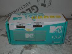 Boxed MTV Bluetooth Portable Speaker