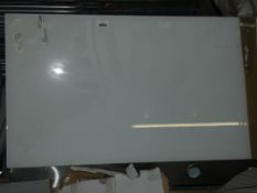 Gloss White 90cm Angled Glass Cooker Hood (Viewing/Appraisals Highly Recommended)