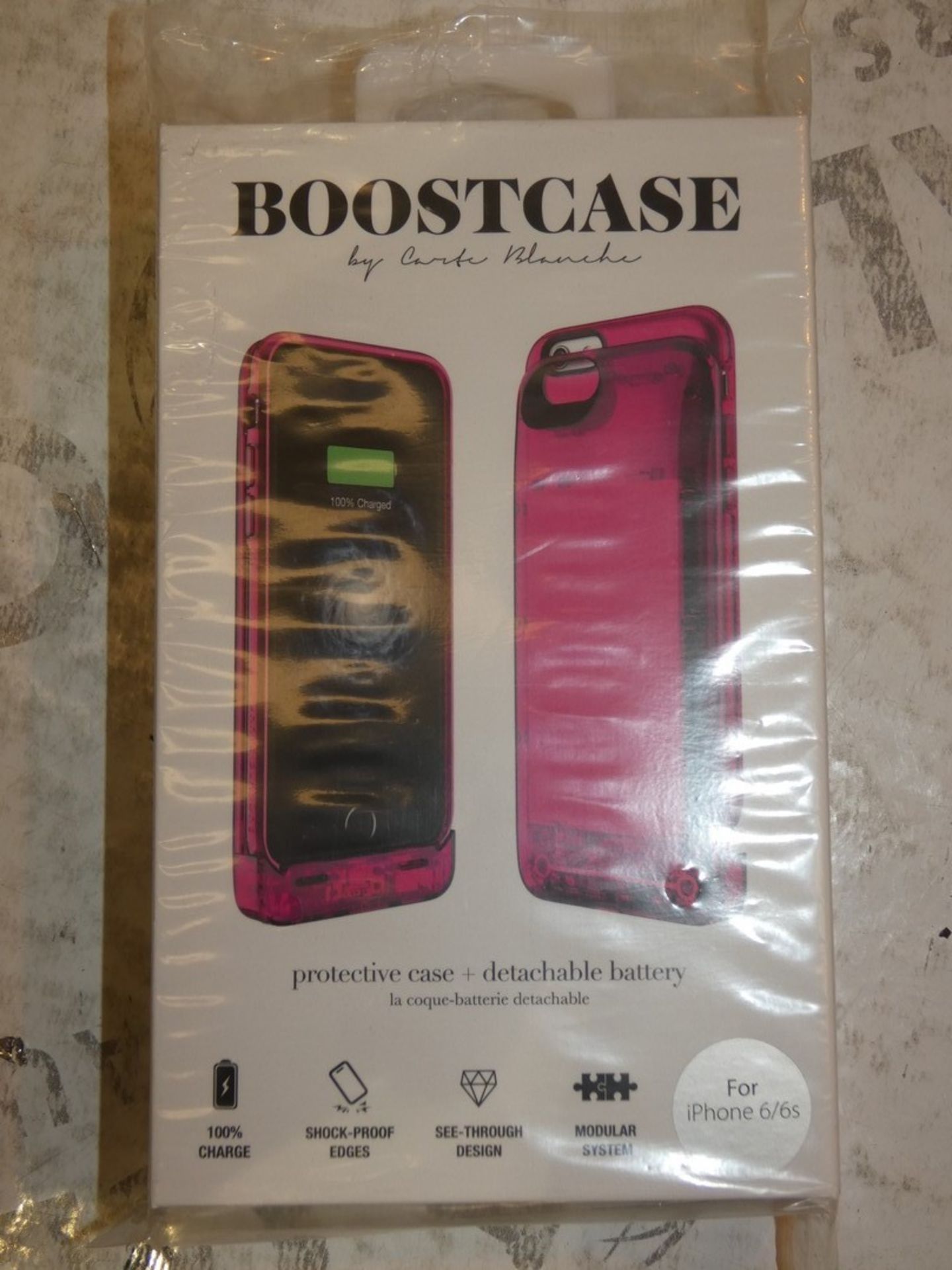 Boxed Boost Case By Carte Blanche iPhone 6 And 6S Boost Case In Red RRP £30