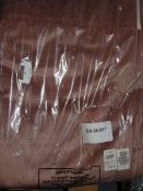 Bagged Pair Of Lustre Multi Way Headed Pink Soft Touch Curtains RRP £180 (Viewing/Appraisals