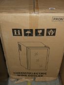 Boxed Thermo Electric Counter Top Wine Cooler (Viewing/Appraisals Highly Recommended)