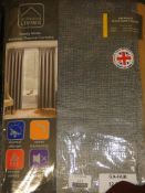 Brand New And Sealed Pairs Of Ready Made Enhanced Living Thermal Blackout Curtains RRP £40 A Pair