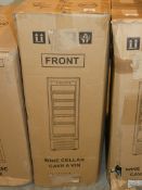 Boxed Under The Counter Free Standing Slim Line Wine Cooler (Viewing/Appraisals Highly Recommended)