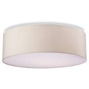 Boxed First Light Phoenix Cream Drum Light Fitting (Viewing/Appraisals Highly Recommended)