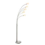 Boxed Endon Lighting Curved Designer Floor Standing Lamp (Viewing/Appraisals Highly Recommended)