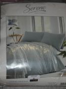 Assorted Items To Include Beige Leaf Print Designer Curtains Portfolio Opulence Single Duvet Cover