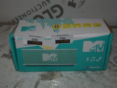 Boxed MTV Bluetooth Portable Speaker