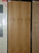 MDF Flush Slab Oak Effect Internal Door RRP £80 (Viewing/Appraisals Highly Recommended)