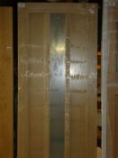 Packaged Aston Glass Solid MDF Glazed Internal Door RRP £135 (Viewing/Appraisals Highly
