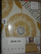 Lot to Contain 2 Brand New Assorted Fusion Single And Double Duvet Cover Sets