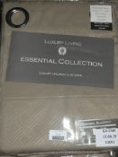 Lot to Contain 2 Assorted Pairs Of Luxury Living Essential Collection Lined Blackout Curtains RRP £