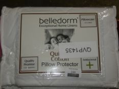 Lot to Contain 3 Assorted Brand New And Sealed Items To Include A Belledorme Quilted Cotton pillow
