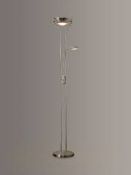 Boxed John Lewis And Partners Zella Stainless Steel Finish Floor Lamp RRP£85.0 (2395896) (Viewing/