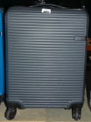 Lot to Contain 2 Qube Colinear 4 Wheel Cabin Bag Suitcases In Grey RRP £80 Each (2335047) (