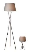 Boxed In Light Jake Floor And Table Lamp Set (Viewing/Appraisals Highly Recommended)