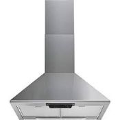 Boxed Indesit UHPM 6.FSCXS 60cm Cooker Hood (Viewing/Appraisals Highly Recommended)