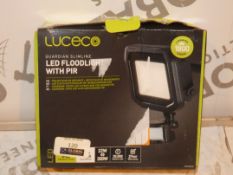 Lot To Contain 3x Assorted Boxed Lecuco LED Flood Lights (Viewing or Appraisals Highly Recommended)