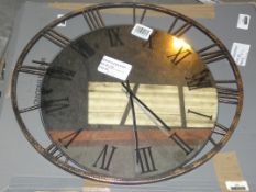 Lot To Contain 2 Boxed And Unboxed Assorted Clocks To Include Lascelles London And A Glass