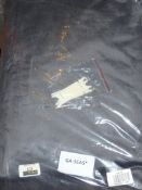 Lot To Contain 1x Bagged Pair Of John Lewis Luster Suede Curtains In Navy RRP£125.0 (Viewing or