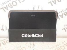Lot To Contain 5 Boxed Cote And Ceil Zippered 15 Inch Mac Book Sleeves RRP £40 Each