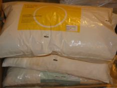 Lot To Contain 3 Assorted John Lewis Pillows To Include A Microfibre Standard Pillow Pair And