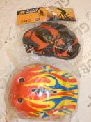 Lot To Contain 5 Assorted Items To Include Helmets And Knee Pads And Elbow Pads (Viewing or