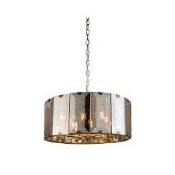 Lot To Contain 1X Boxed Endon Clooney Eight Light Ceiling Pendant RRP£215.0 (Viewing or Appraisals