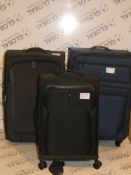 Lot To To Contain 3 John Lewis Travel Suitcases Combined RRP £300 (RET00269511) (RET00235714) (