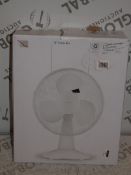 Lot To Contain 1x Boxed John Lewis 12 Inch Desk Fan RRP£20.0(RET00195355) (Viewing or Appraisals