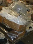 Pallet to Contain a Large Amount of Bedding Items to Include, Towels, Sheets, Duvets, Roller Blinds,