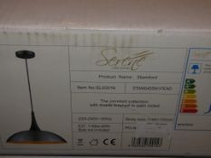 Boxed Serene Lighting Stamford Designer Ceiling Light (Viewing/Appraisals Highly Recommended)