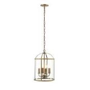 Boxed Endon Lambeth 4 Light Pendant RRP £45 (13822) (Public Viewing and Appraisals Available)