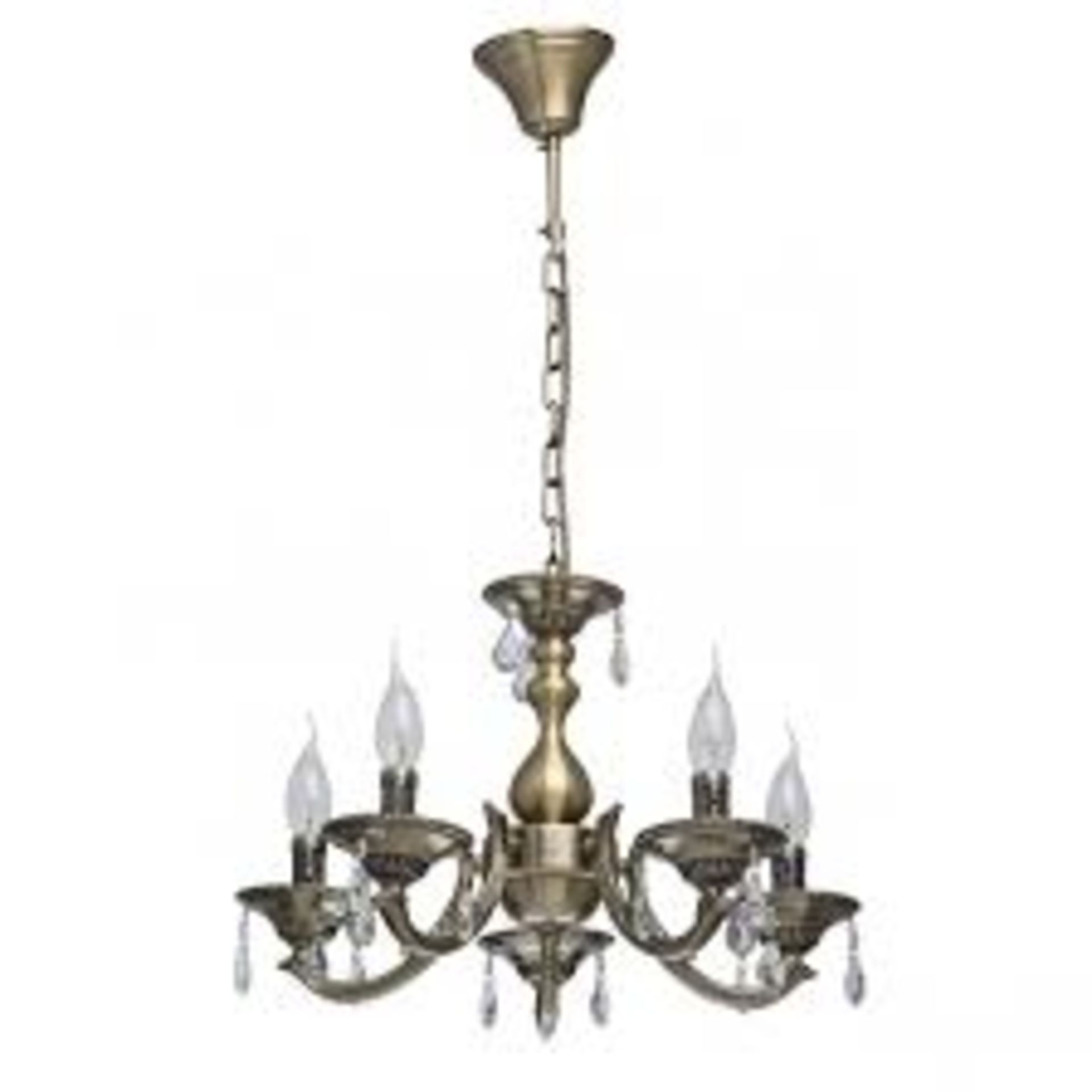 Boxed MW Chandelier Style Ceiling Light RRP £80 (12764)(Public Viewing and Appraisals Available)