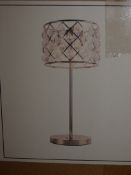 Boxed Brand New Serene Lighting Brentcross SL0088 3 Light Gold Table Lamp RRP £24.99