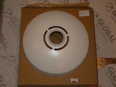 Boxed John Lewis and Partners White Painted Ceiling Light Fitting RRP £60 (2582867) (Viewing/