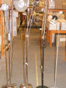 Lot to Contain 4 Assorted Floor Lamps (In Need of Attention) (RET00496255)(2582748)(2578191)(