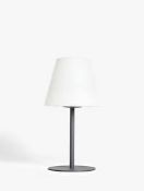 Boxed Kyoto Outdoor Portable LED Floor Lamp With Frosted Polypropelene Shade RRP £150 (2549690) (