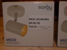 Lot to Contain 4 Assorted Lighting Items to Include 2 Arezzo Spotlights, Night Safe Sensor Light and