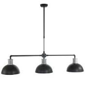 Boxed Steinhauer Triple Light Designer Ceiling Light RRP £150 (13822)(Public Viewing and