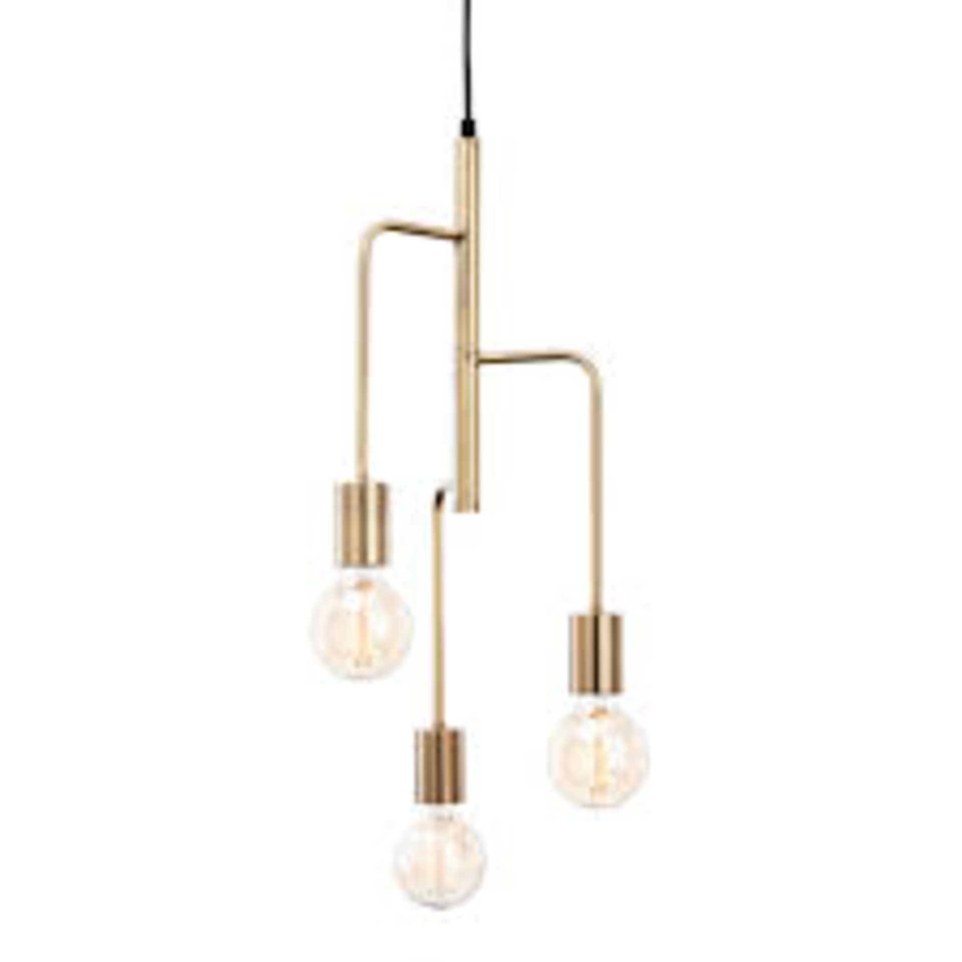 Boxed Roxy Antique Brass Ceiling Pendant RRP £75 (11058) (Public Viewing and Appraisals Available)