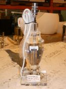 Glass Base Designer Table Lamp Base RRP £95 (RET00267280) (Viewing/Appraisals Highly Recommended)