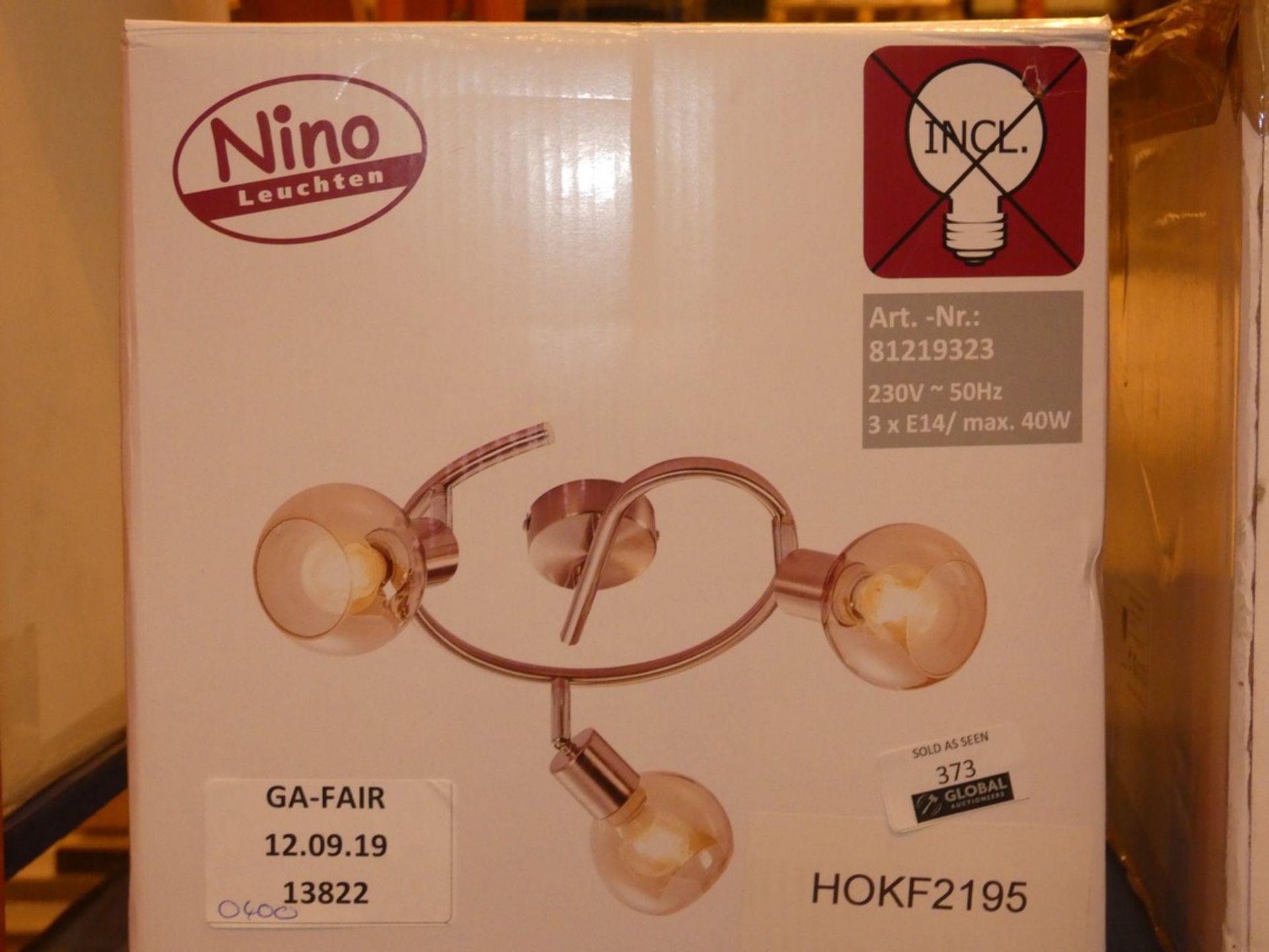 Boxed Cecily 3 Light Spotlight RRP £40 (Public Viewing and Appraisals Available)