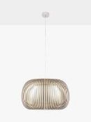 Boxed John Lewis and Partners Harmony Viscose Mix Ceiling Light Pendant RRP £85 (RET00338858) (