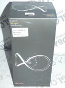 Boxed John Lewis and Partners Ora LED Chrome Finish Wall Light RRP £70 (RET00130143)(Viewing/