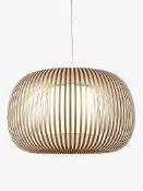 Boxed John Lewis and Partners Harmony Viscose Mix Ceiling Light Pendant RRP £185 (RET00277562) (