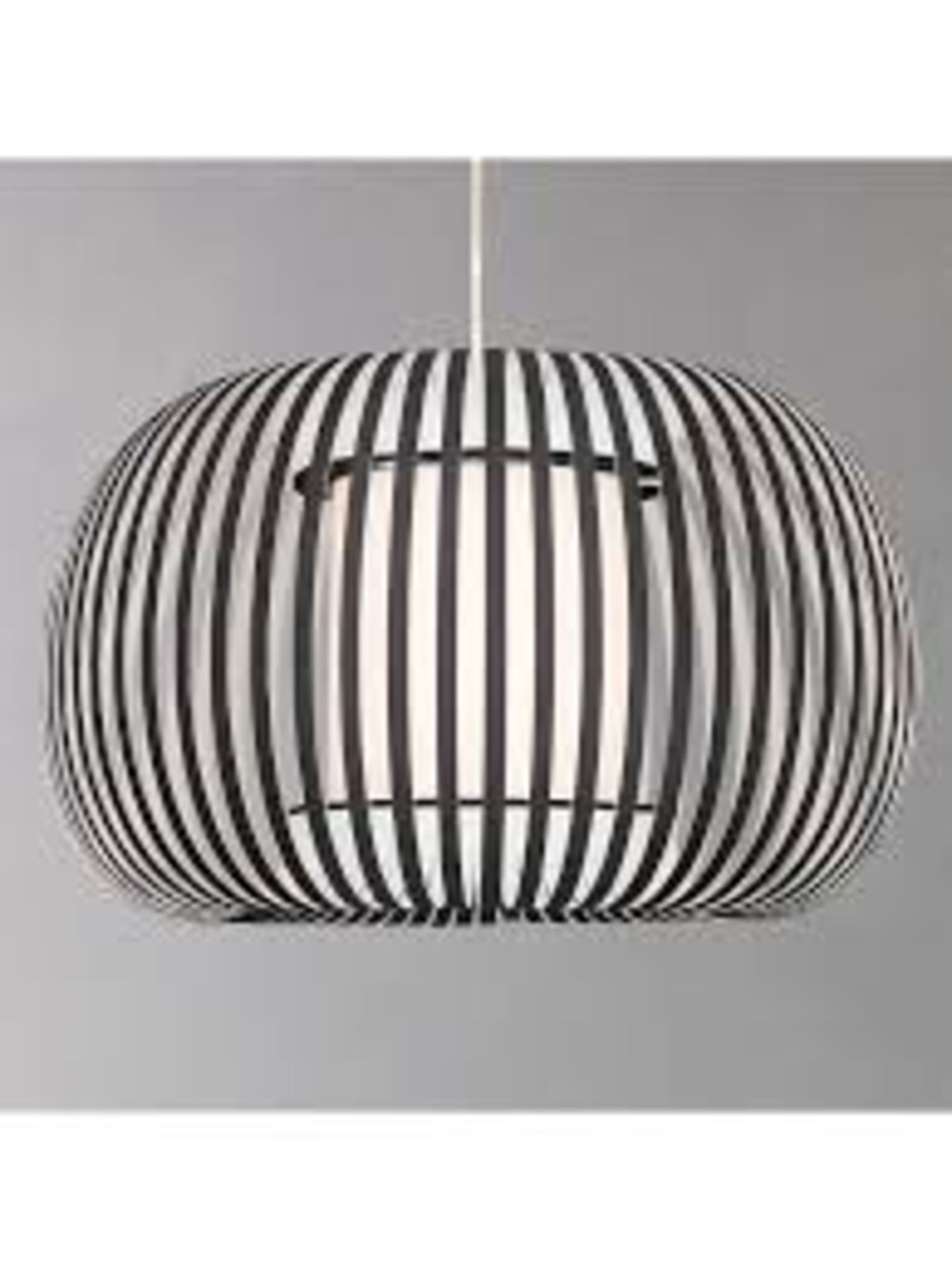 Boxed John Lewis and Partners Harmony Viscose Mix Ceiling Light Pendant RRP £85 (RET00277563) (