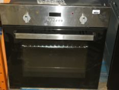 Stainless Steel and Black Glass Fully Integrated Single Electric Oven (Viewing/Appraisals Highly