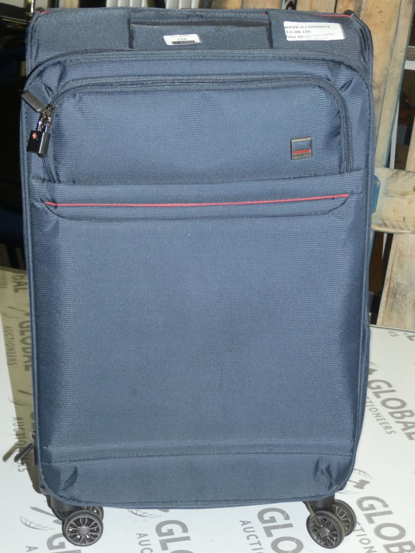 John Lewis 4 Wheel Spin Travel Suitcase RRP £125 (RET00438544) (Viewing/Appraisals Highly